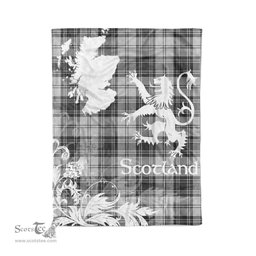 Tartan Plaid Fleece Blanket Tartan Blanket Thistle and Lion Scottish Clan Douglas Grey Modern Plaid Blanket, tartan blanket, plaid blanket, red plaid blanket, buffalo plaid blanket, green plaid blanket, plaid fleece blanket, blue plaid blanket, red tartan blanket, tartan plaid blanket, black and white plaid blanket, christmas plaid blanket, orange plaid blanket, tartan plaid throw blanket, pink plaid blanket, brown plaid blanket, buffalo check blanket