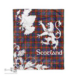 Tartan Plaid Fleece Blanket Tartan Blanket Thistle and Lion Scottish Clan Fraser of Lovat Plaid Blanket, tartan blanket, plaid blanket, red plaid blanket, buffalo plaid blanket, green plaid blanket, plaid fleece blanket, blue plaid blanket, red tartan blanket, tartan plaid blanket, black and white plaid blanket, christmas plaid blanket, orange plaid blanket, tartan plaid throw blanket, pink plaid blanket, brown plaid blanket, buffalo check blanket