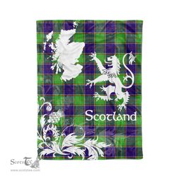 Tartan Plaid Fleece Blanket Tartan Blanket Thistle and Lion Scottish Clan Dalrymple Plaid Blanket, tartan blanket, plaid blanket, red plaid blanket, buffalo plaid blanket, green plaid blanket, plaid fleece blanket, blue plaid blanket, red tartan blanket, tartan plaid blanket, black and white plaid blanket, christmas plaid blanket, orange plaid blanket, tartan plaid throw blanket, pink plaid blanket, brown plaid blanket, buffalo check blanket