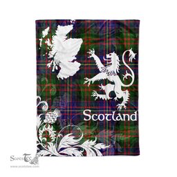 Tartan Plaid Fleece Blanket Tartan Blanket Thistle and Lion Scottish Clan Cameron Of Erracht Modern Plaid Blanket, tartan blanket, plaid blanket, red plaid blanket, buffalo plaid blanket, green plaid blanket, plaid fleece blanket, blue plaid blanket, red tartan blanket, tartan plaid blanket, black and white plaid blanket, christmas plaid blanket, orange plaid blanket, tartan plaid throw blanket, pink plaid blanket, brown plaid blanket, buffalo check blanket
