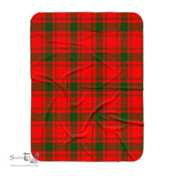 Scotstee Shop Tartan Plaid Blanket MacQuarrie Modern Scottish Tartan Plaid Sherpa Blanket