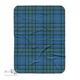 Scotstee Shop Tartan Plaid Blanket Matheson Hunting Ancient Scottish Tartan Plaid Sherpa Blanket