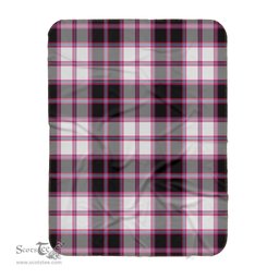 Scotstee Shop Tartan Plaid Blanket MacPherson Hunting Modern Scottish Tartan Plaid Sherpa Blanket