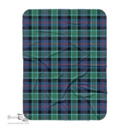 Scotstee Shop Tartan Plaid Blanket MacTaggart Scottish Tartan Plaid Sherpa Blanket