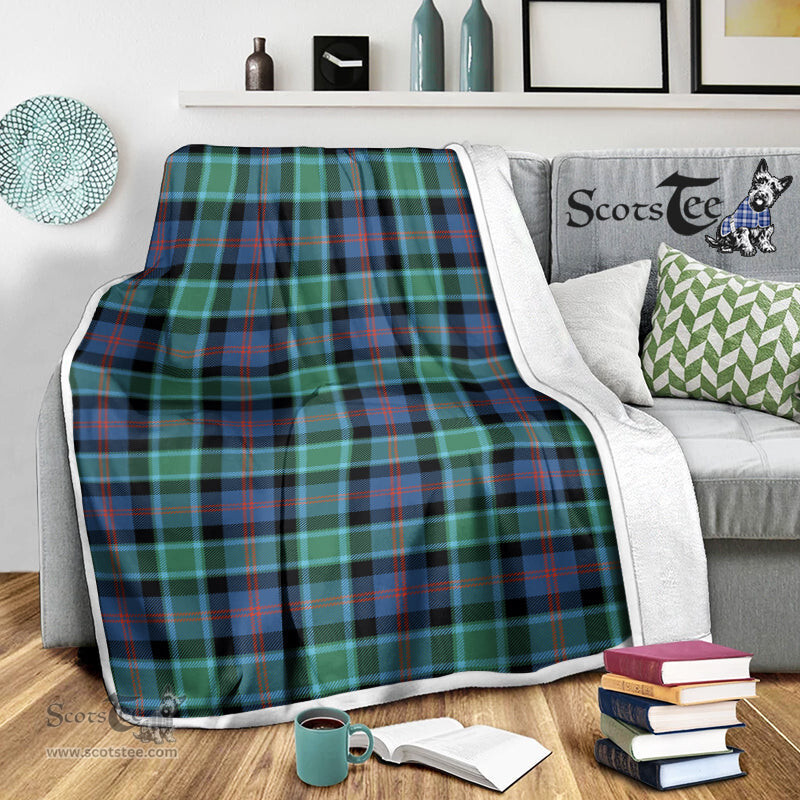 Scotstee Shop Tartan Plaid Blanket MacTaggart Scottish Tartan Plaid Sherpa Blanket