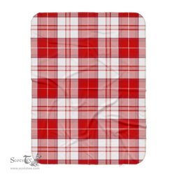 Scotstee Shop Tartan Plaid Blanket MenZies Scottish Tartan Plaid Sherpa Blanket