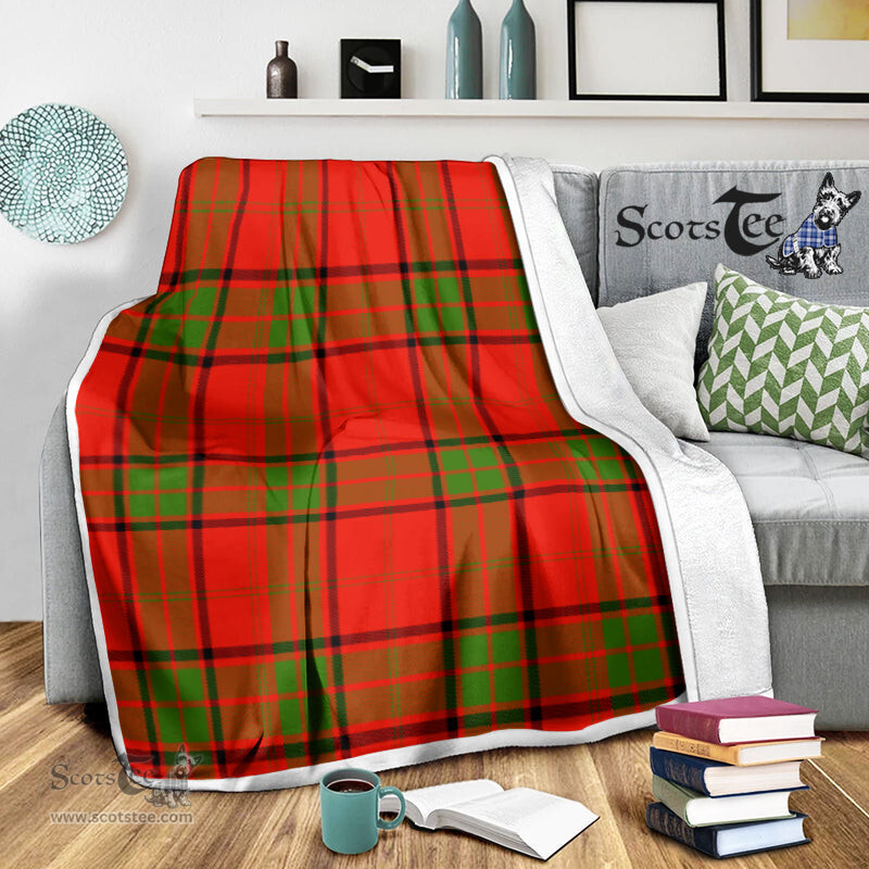 Scotstee Shop Tartan Plaid Blanket Maxton Scottish Tartan Plaid Sherpa Blanket