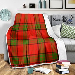 Scotstee Shop Tartan Plaid Blanket Maxton Scottish Tartan Plaid Sherpa Blanket