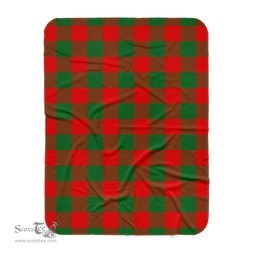 Scotstee Shop Tartan Plaid Blanket Moncrieffe Scottish Tartan Plaid Sherpa Blanket