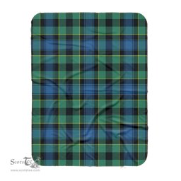 Scotstee Shop Tartan Plaid Blanket Mouat Scottish Tartan Plaid Sherpa Blanket