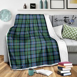 Scotstee Shop Tartan Plaid Blanket Malcolm Ancient Scottish Tartan Plaid Sherpa Blanket