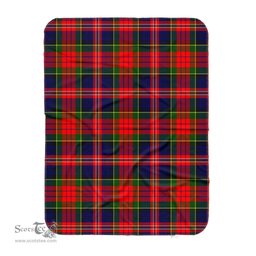 Scotstee Shop Tartan Plaid Blanket MacPherson Modern Scottish Tartan Plaid Sherpa Blanket