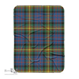 Scotstee Shop Tartan Plaid Blanket MacSporran Scottish Tartan Plaid Sherpa Blanket