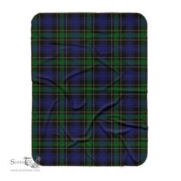 Scotstee Shop Tartan Plaid Blanket Mowat Scottish Tartan Plaid Sherpa Blanket