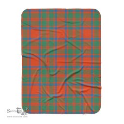 Scotstee Shop Tartan Plaid Blanket MacKintosh Ancient Scottish Tartan Plaid Sherpa Blanket