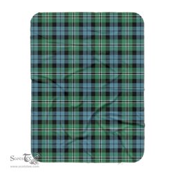 Scotstee Shop Tartan Plaid Blanket Melville Hunting Scottish Tartan Plaid Sherpa Blanket