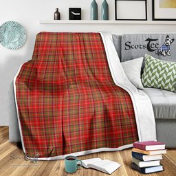 Scotstee Shop Tartan Plaid Blanket MacDougall Scottish Tartan Plaid Sherpa Blanket
