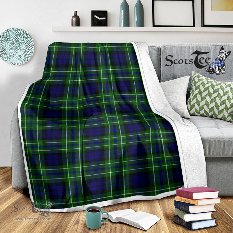 Scotstee Shop Tartan Plaid Blanket MacNeill Of Colonsay Hunting Scottish Tartan Plaid Sherpa Blanket