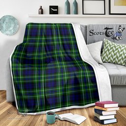 Scotstee Shop Tartan Plaid Blanket MacNeill Of Colonsay Hunting Scottish Tartan Plaid Sherpa Blanket