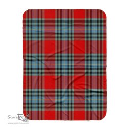 Scotstee Shop Tartan Plaid Blanket MacLeay Scottish Tartan Plaid Sherpa Blanket
