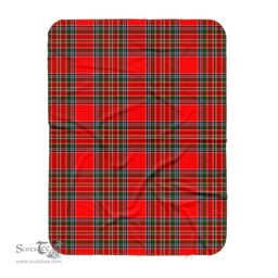 Scotstee Shop Tartan Plaid Blanket MacBean Modern Scottish Tartan Plaid Sherpa Blanket