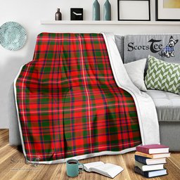 Scotstee Shop Tartan Plaid Blanket MacKinnon Modern Scottish Tartan Plaid Sherpa Blanket
