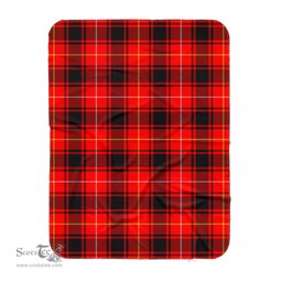Scotstee Shop Tartan Plaid Blanket MacIntyre Modern Scottish Tartan Plaid Sherpa Blanket