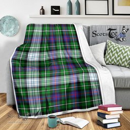 Scotstee Shop Tartan Plaid Blanket MacKenzie Dress Modern Scottish Tartan Plaid Sherpa Blanket