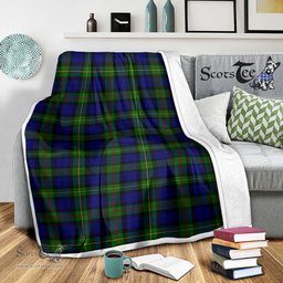 Scotstee Shop Tartan Plaid Blanket MacEwen Scottish Tartan Plaid Sherpa Blanket