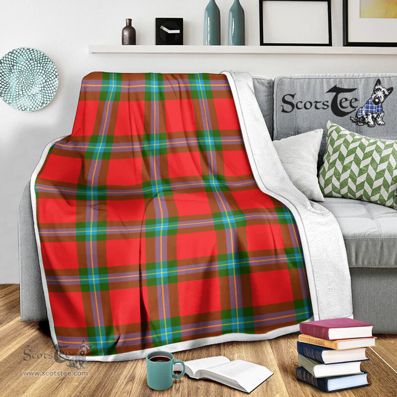 Scotstee Shop Tartan Plaid Blanket MacLaine Of Loch Buie Scottish Tartan Plaid Sherpa Blanket