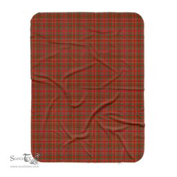 Scotstee Shop Tartan Plaid Blanket MacAlister Scottish Tartan Plaid Sherpa Blanket