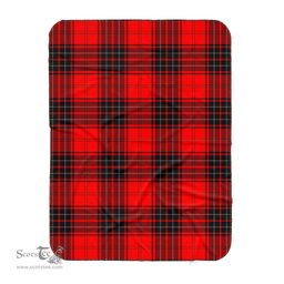 Scotstee Shop Tartan Plaid Blanket Wemyss Scottish Tartan Plaid Sherpa Blanket