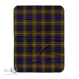 Scotstee Shop Tartan Plaid Blanket MacLellan Modern Scottish Tartan Plaid Sherpa Blanket
