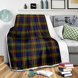 Scotstee Shop Tartan Plaid Blanket MacLellan Modern Scottish Tartan Plaid Sherpa Blanket
