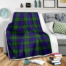 Scotstee Shop Tartan Plaid Blanket MacKinlay Modern Scottish Tartan Plaid Sherpa Blanket