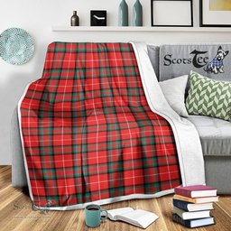 Scotstee Shop Tartan Plaid Blanket Stuart Of Bute Scottish Tartan Plaid Sherpa Blanket
