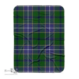 Scotstee Shop Tartan Plaid Blanket Wishart Hunting Scottish Tartan Plaid Sherpa Blanket