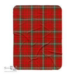 Scotstee Shop Tartan Plaid Blanket MacLay Scottish Tartan Plaid Sherpa Blanket
