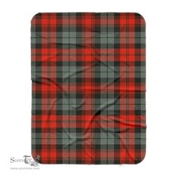 Scotstee Shop Tartan Plaid Blanket MacLachlan Weathered Scottish Tartan Plaid Sherpa Blanket