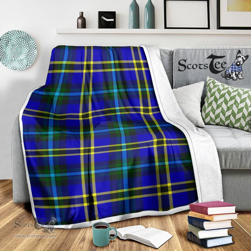 Scotstee Shop Tartan Plaid Blanket Weir Modern Scottish Tartan Plaid Sherpa Blanket