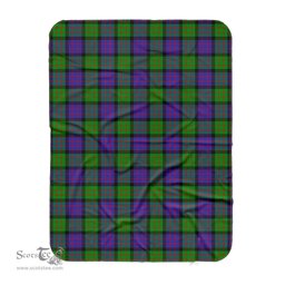 Scotstee Shop Tartan Plaid Blanket MacBrayne Scottish Tartan Plaid Sherpa Blanket