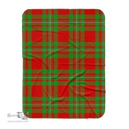 Scotstee Shop Tartan Plaid Blanket MacGregor Modern Scottish Tartan Plaid Sherpa Blanket