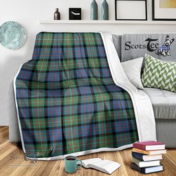 Scotstee Shop Tartan Plaid Blanket MacDonell Of Glengarry Ancient Scottish Tartan Plaid Sherpa Blanket