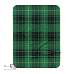 Scotstee Shop Tartan Plaid Blanket MacArthur Ancient Scottish Tartan Plaid Sherpa Blanket