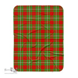 Scotstee Shop Tartan Plaid Blanket MacGregor Scottish Tartan Plaid Sherpa Blanket