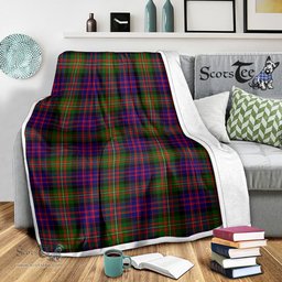 Scotstee Shop Tartan Plaid Blanket MacDonell Of Glengarry Modern Scottish Tartan Plaid Sherpa Blanket