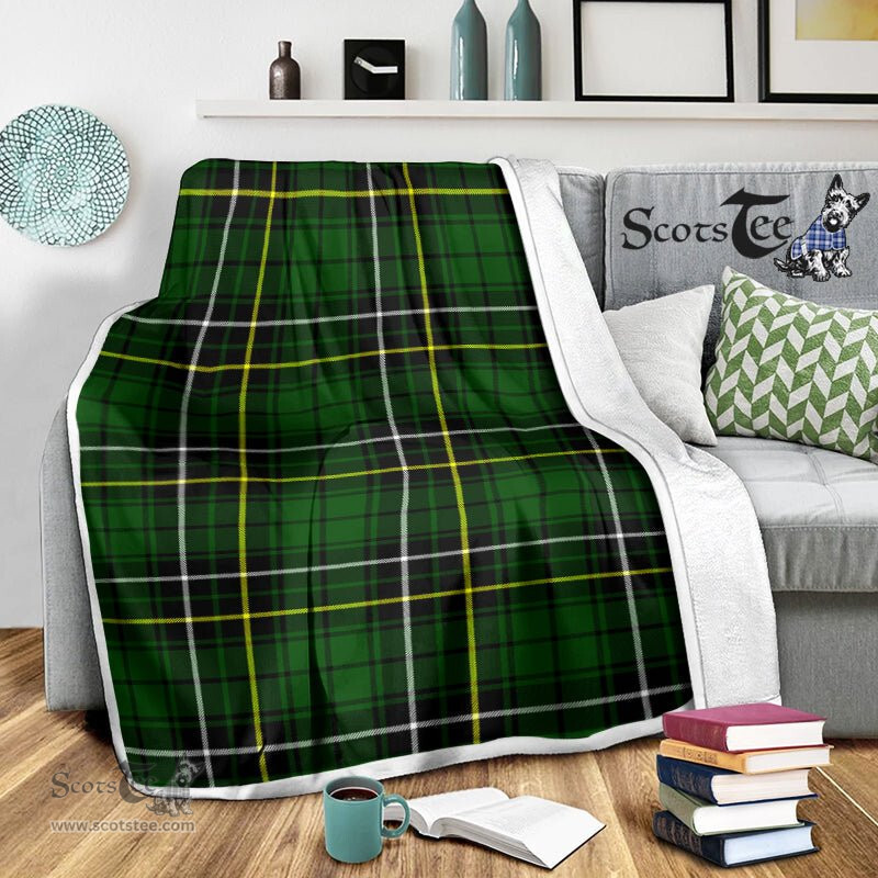 Scotstee Shop Tartan Plaid Blanket MacAlpine Modern Scottish Tartan Plaid Sherpa Blanket