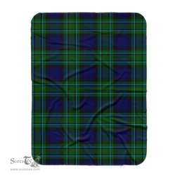 Scotstee Shop Tartan Plaid Blanket MacCallum Modern Scottish Tartan Plaid Sherpa Blanket