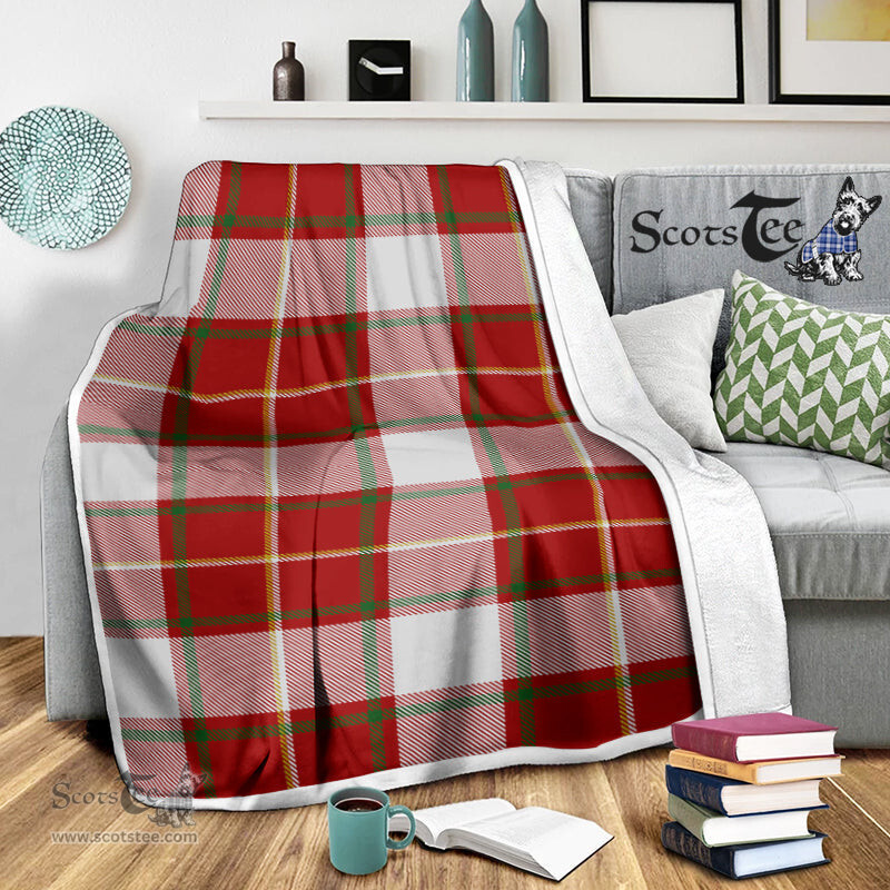 Scotstee Shop Tartan Plaid Blanket MacFie Scottish Tartan Plaid Sherpa Blanket