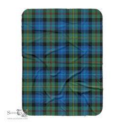 Scotstee Shop Tartan Plaid Blanket Smith Ancient Scottish Tartan Plaid Sherpa Blanket